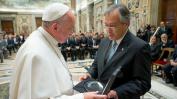 El día que nueve tucumanos con Los Pumas estuvieron con el Papa Francisco