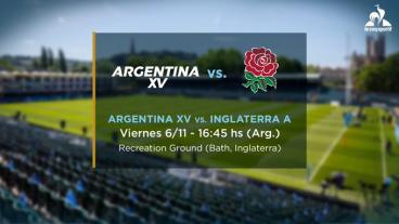 Argentina XV tiene revancha