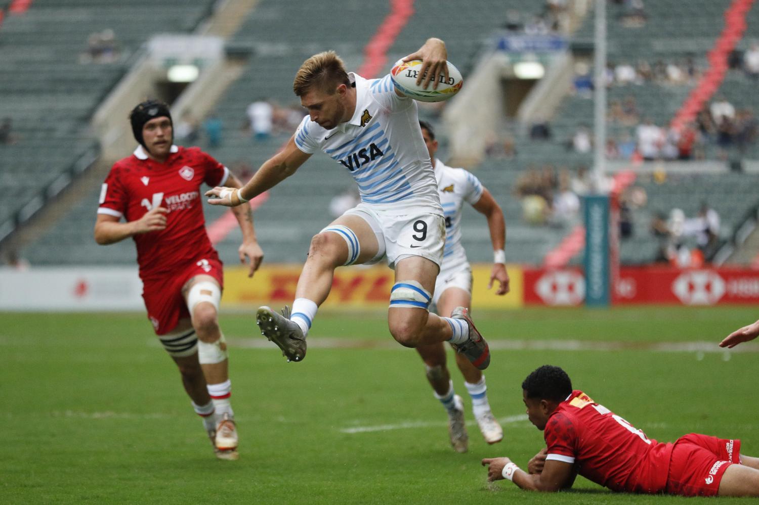 Dia uno del HSBC Hong Kong Sevens 2022 en Hong Kong Stadium - Hong Kong, China. Foto: Mike Lee - KLC fotos for World Rugby 