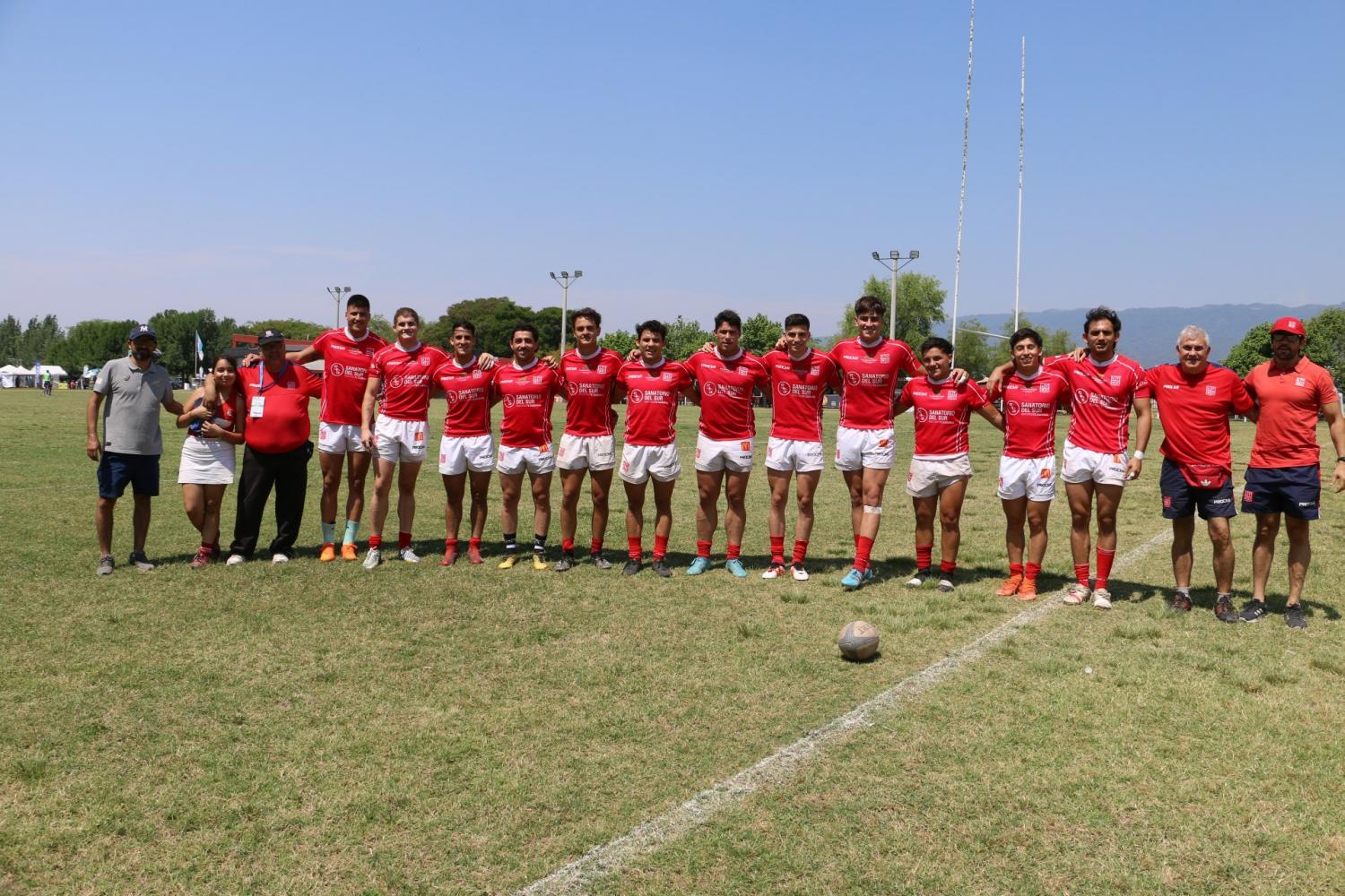 CAMPEONES. Los Tarcos se coronó en el Seven de Yerba Buena. FOTO: Tomás Gray 