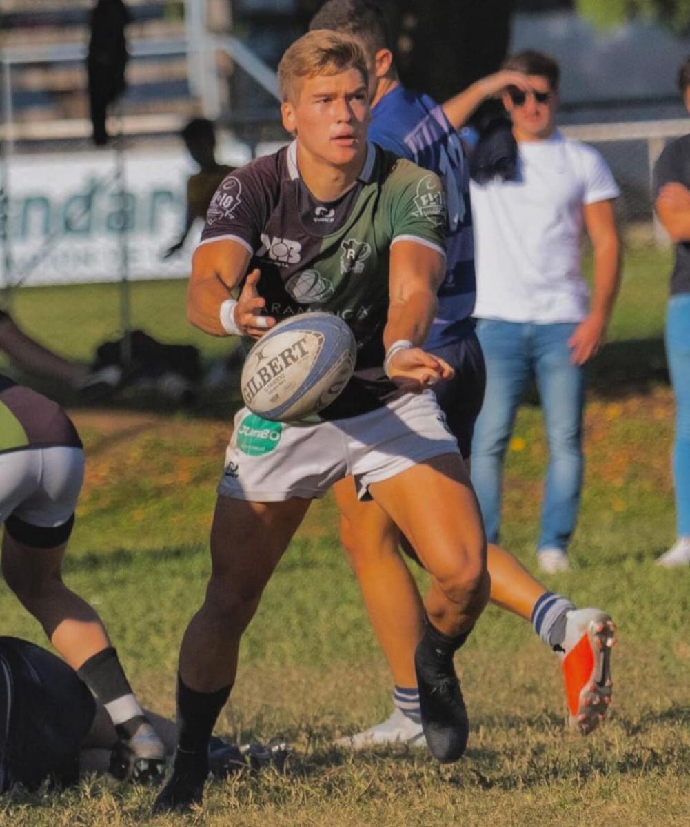 A DAR LO MEJOR. Mario Fernández deberá dejar todo en la pretemporada para mantenerse en el equipo de Yacaré XV. Foto: Mario Fernández 