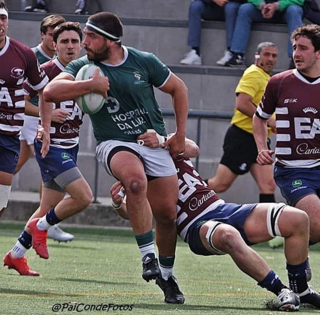 VUELVE AL PLANO INTERNACIONAL. Luego de su paso por Los Pumas, Noguera Paz tendrá la chance en la Super Rugby Américas. Foto: Prensa Cascais 