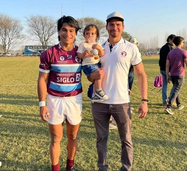 MOLINA GALI, EL APELLIDO DEL JOCKEY. Luciano junto a su hermano, Mariano. 