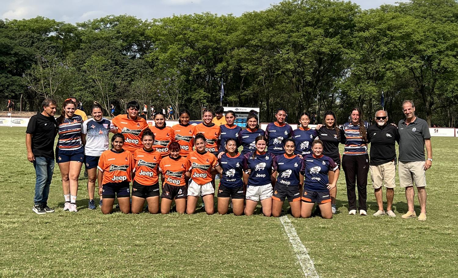 Equipos Azul y Naranja de los Seleccionados Juveniles de la URT. FOTO: Tomás Gray/TTNOA 