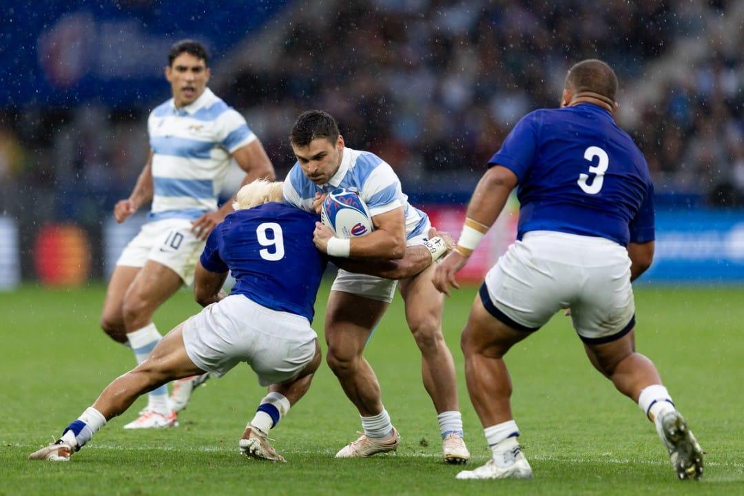 GARRA Y POTENCIA TUCUMANA. Mateo se confrontó a todo rival que se le puso en frente en el Mundial de Francia. Foto: Prensa UAR 