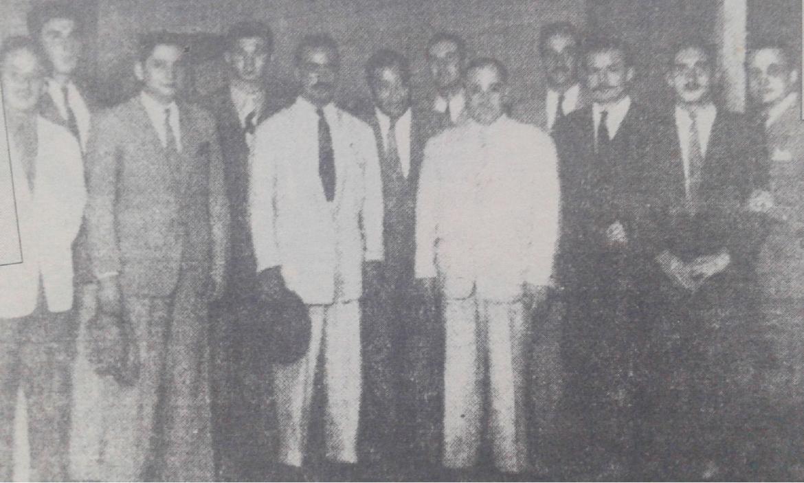  Primer Consejo Directivo de la URN, presidido por el doctor Vicente Hernández Palacios. Foto: Prensa URT 