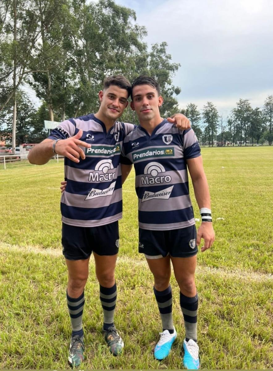 Bruno y Ezequiel López Staneff compartieron por primera vez un partido en el equipo de Primera de Universitario. Foto: Maxy López 