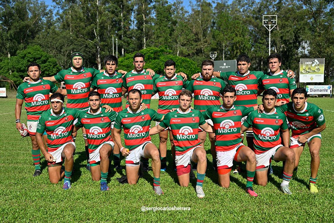 Huirapuca. La formación del Equipo que le ganó a Natación. FOTO: Sergio Herrera 