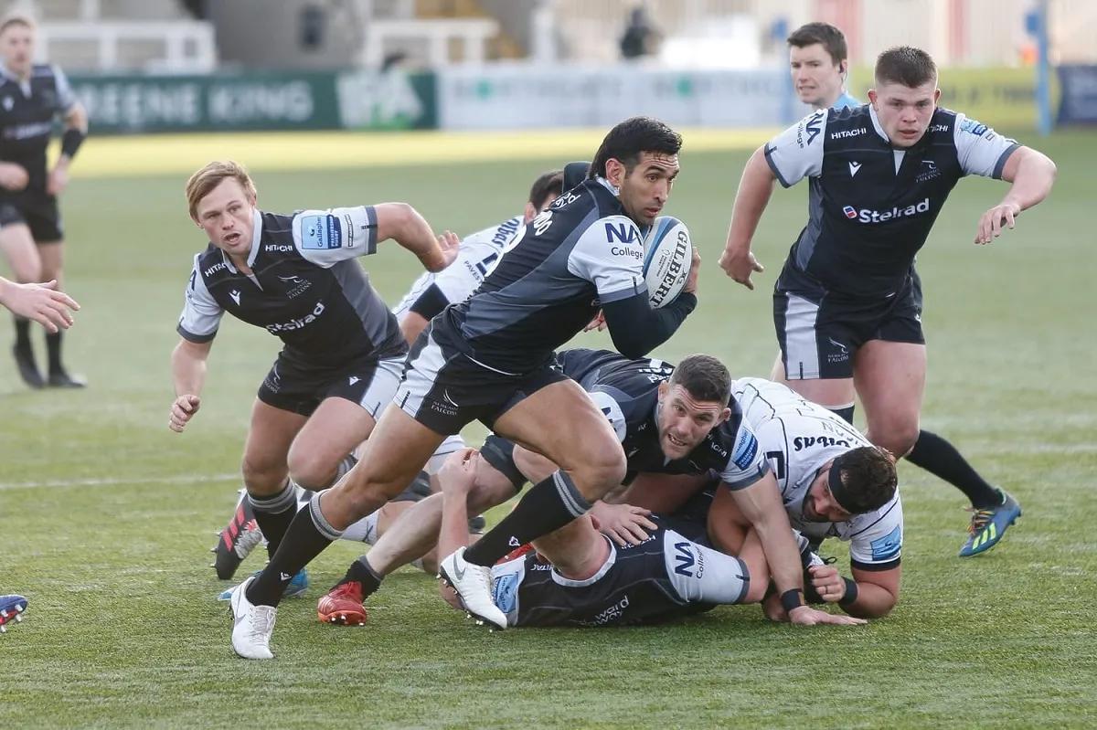  EXPERIENCIA. Matías Orlando dejó Newcastle Falcons después de cuatro temporadas. Ahora seguirá su carrera en Miami Sharks, de la Major League Rugby. Foto: Newcastle Falcons. 